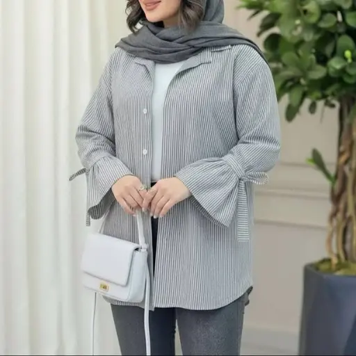 شومیز نخی خنک تابستانه شیما