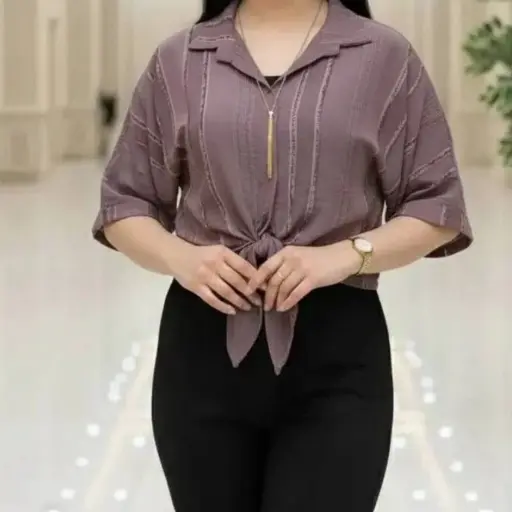 شومیز گره ای مدل ترند