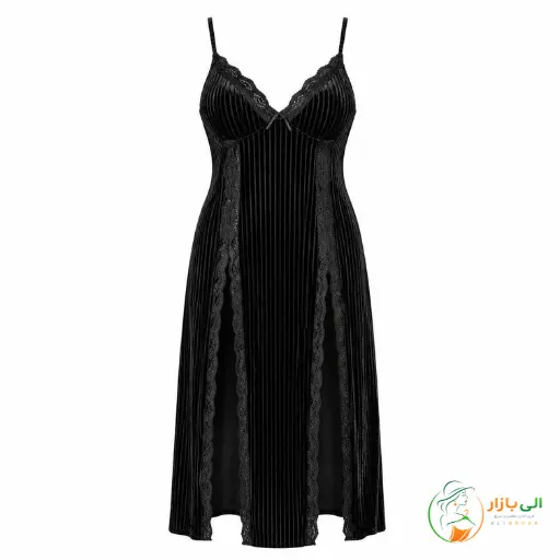 لباس خواب فنردار زنانه مشکی