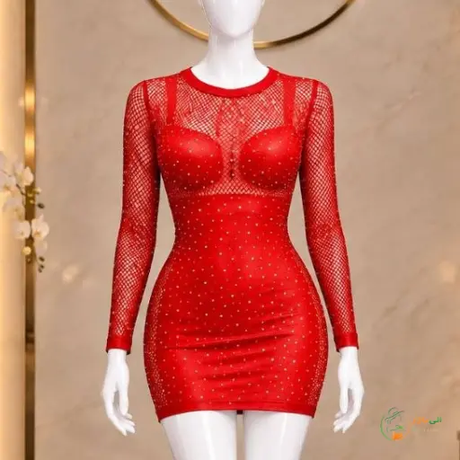 بادی زنانه نگین دار وارداتی